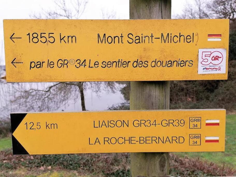 Ti Giz Breizh - Maison Bretonne Sur La Vilaine Camoël Eksteriør billede